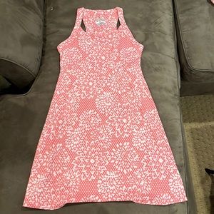 brand: columbia size: xsmall color: pink/white